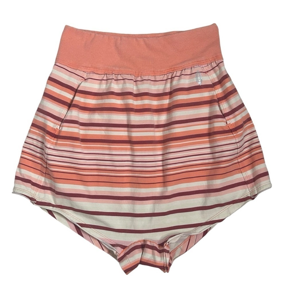 Free People Movement "Hot Shot Stripe" Shorts - Picture 5 of 14